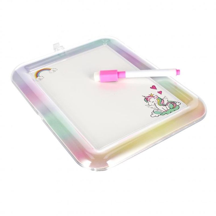 Starpak, tablica suchościeralna z pisakiem, Unicorn