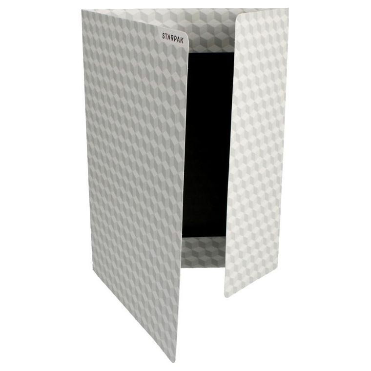 Starpak, teczka z gumką A4, cube, 1 szt.