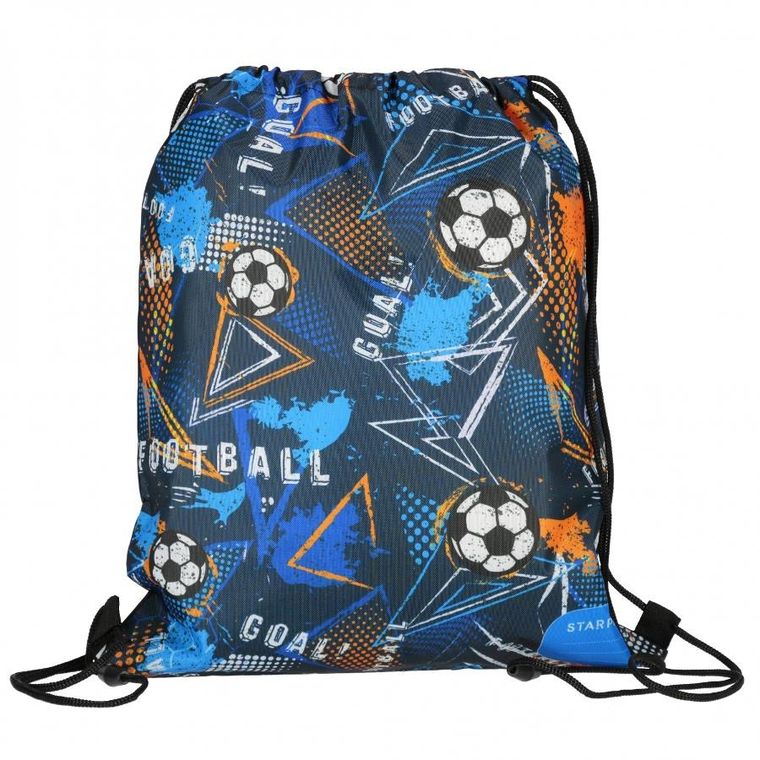 Starpak, worek sportowy, Football blue