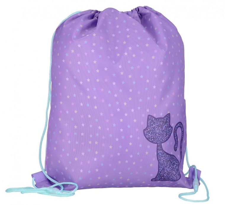 Starpak, worek sportowy, Glitter Cat