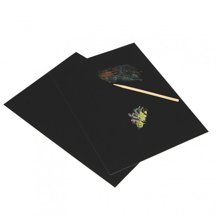 Starpak, wydrapywanka świecąca w ciemności