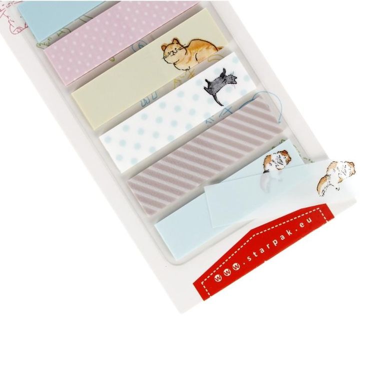 Starpak, zakładka indeksująca, 45-12 mm, kot