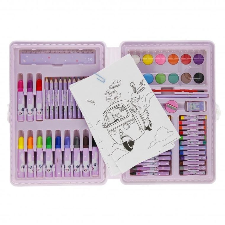 Starpak, zestaw artystyczny, Rabbit, 68 elementów
