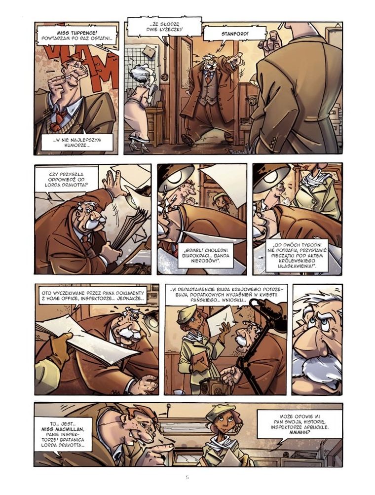 Stary cybuch i jedwabna pończoszka