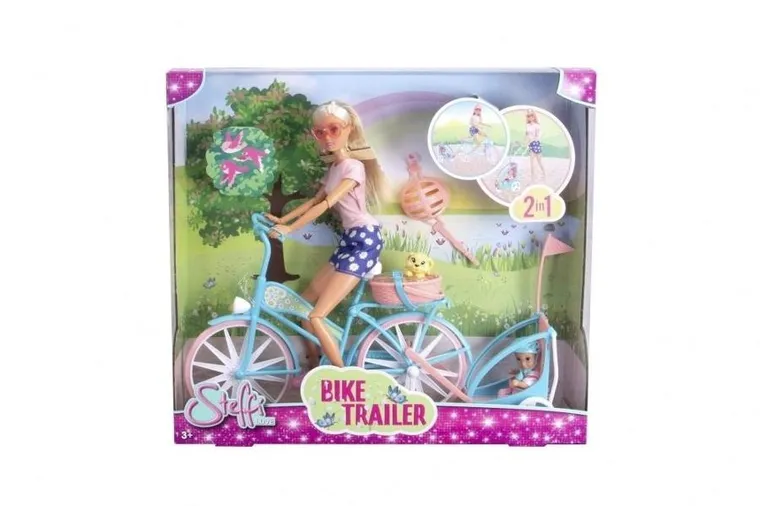 Steffi Love, Wyprawa rowerowa, lalka z przyczepką
