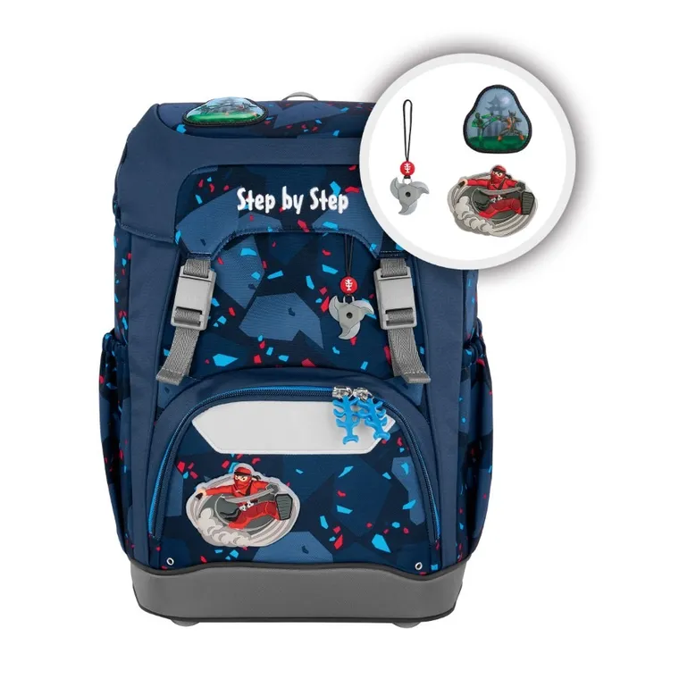 Step by Step, Grade, plecak szkolny, 1-komorowy, Ninja Yuma