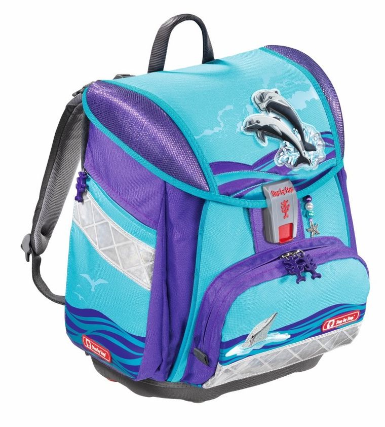 Step by Step, Touch 2, zestaw szkolny, Happy Dolphins, 4 elementy