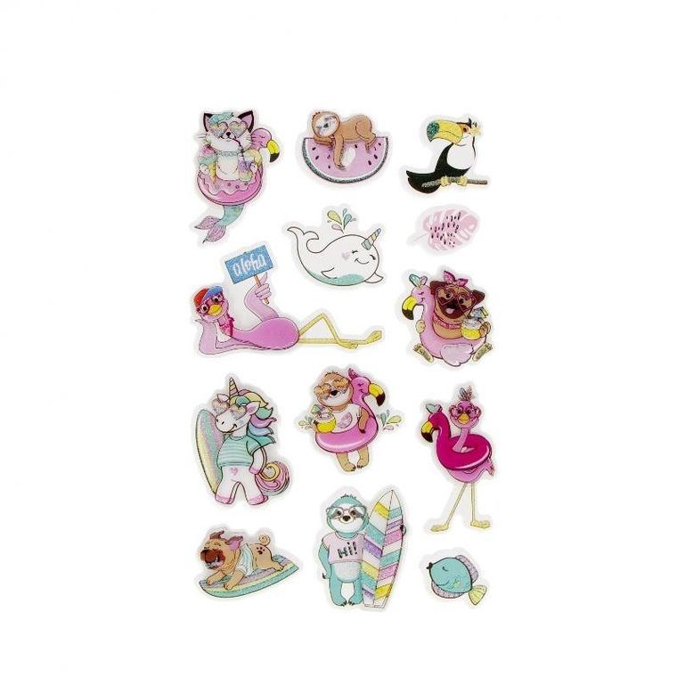 Sticker Boo, naklejki, aloha