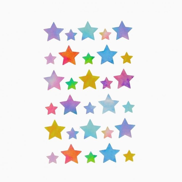 Sticker Boo, naklejki, gwiazdki