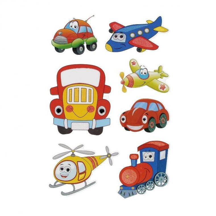 Sticker Boo, naklejki, pojazdy