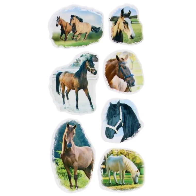 StickerBoo, Konie, naklejki, 1 zestaw