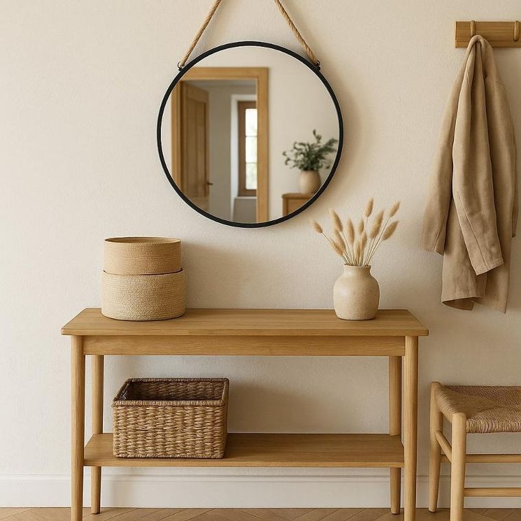 Stilovo, Tindra, lustro okrągłe, 50 cm