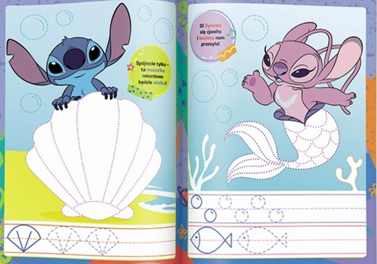 Stitch. Rysujemy szlaczki