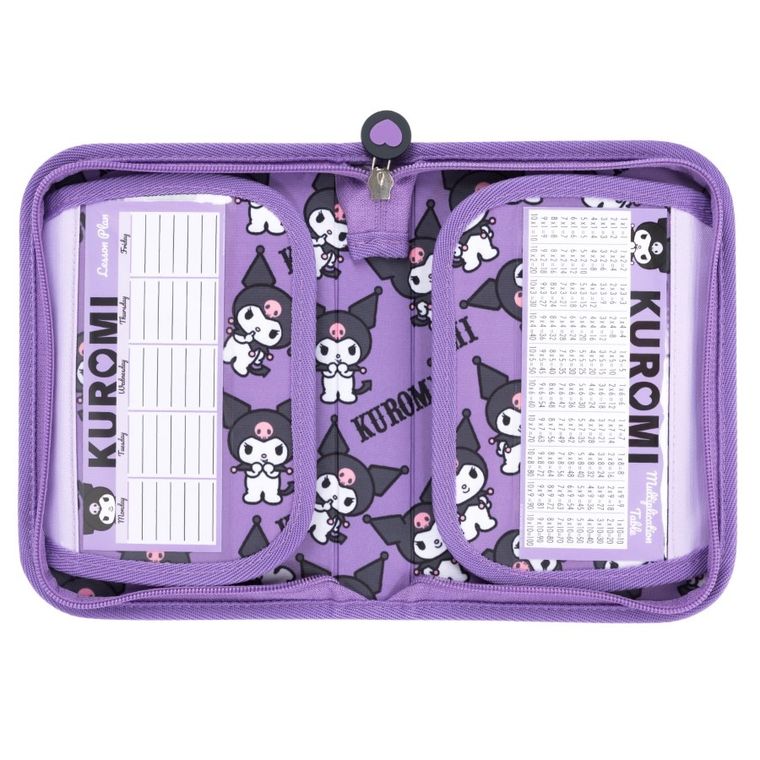 St.Majewski, Kuromi, piórnik rozkładany, pojedynczy, Violet