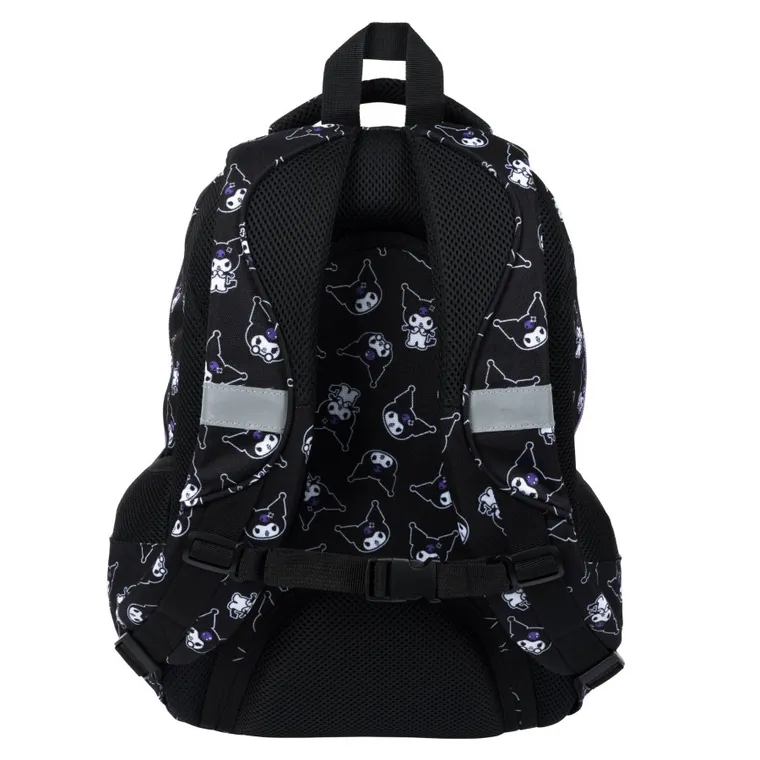 St.Majewski, Kuromi, plecak szkolny, 4-komorowy, Black