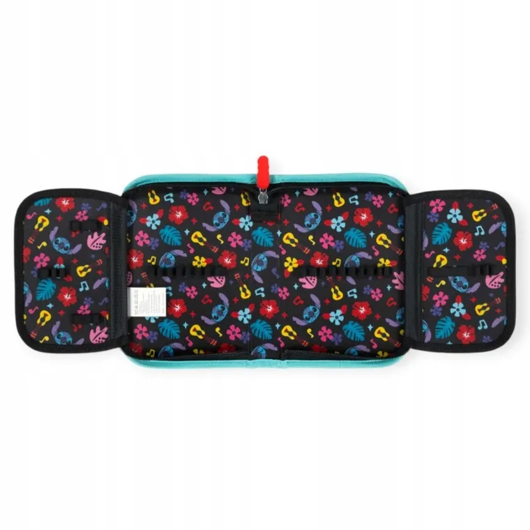 St.Majewski, Lilo i Stitch, piórnik rozkładany, pojedynczy, Mint Aloha