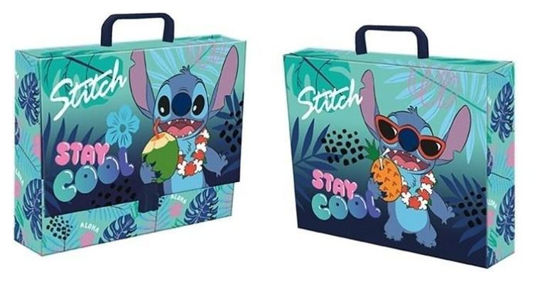 St.Majewski, Lilo i Stitch, teczka z rączką A4, 1 szt.