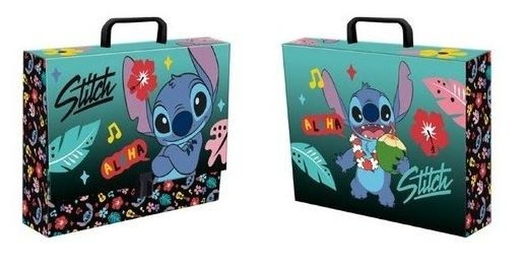 St.Majewski, Lilo i Stitch, teczka z rączką A4, 1 szt.
