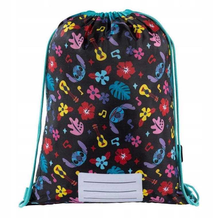 St.Majewski, Lilo i Stitch, worek sportowy, Mint Aloha