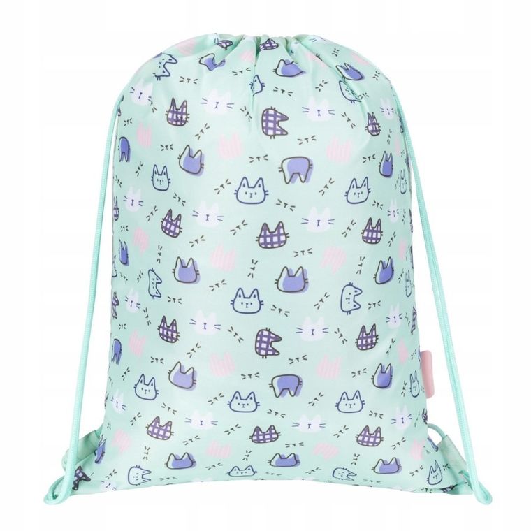 St.Majewski, My Little Friend, worek sportowy, Fluffy Kitty