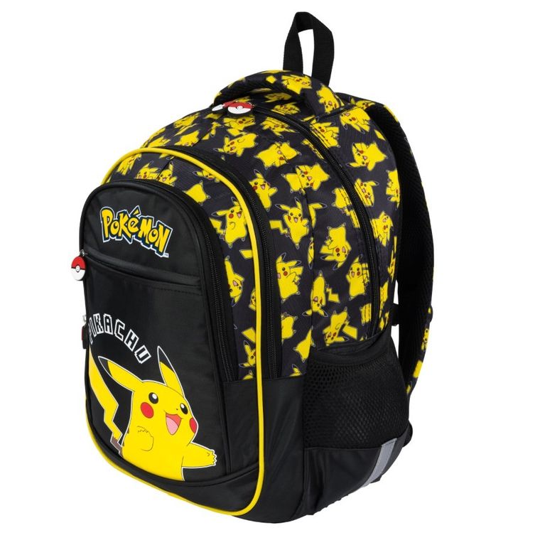 St.Majewski, Pokemon, plecak szkolny, 4-komorowy
