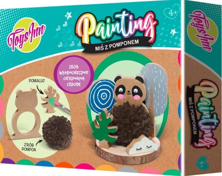 Stnux, figurka, pompon, miś