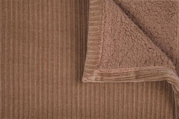 Stof, Clayton, pluszowy koc z barankiem, 130×160 cm