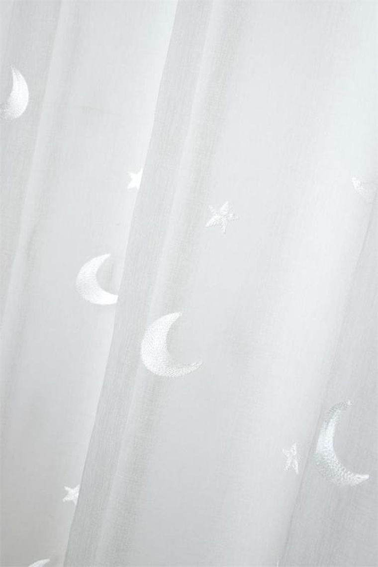 Stof, firana, księżyc, 140-260 cm
