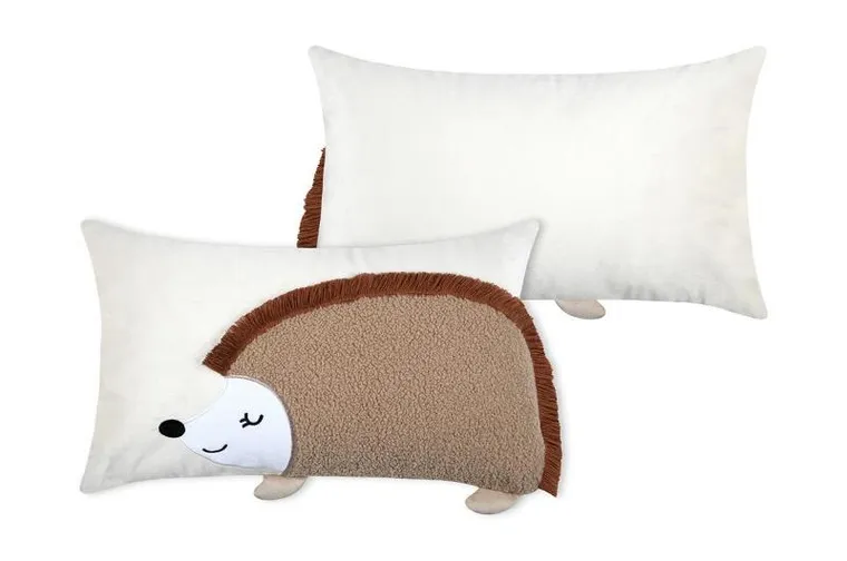 Stof, Gabin, poduszka dziecięca, Jeżyk, 50-30 cm