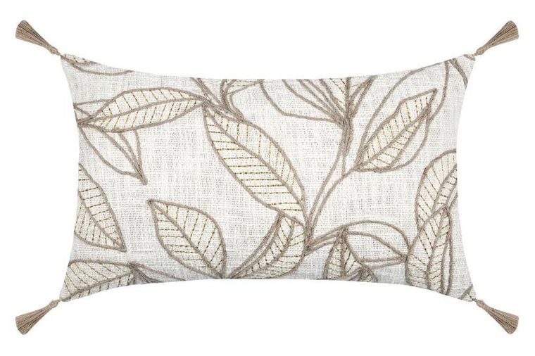 Stof, poduszka dekoracyjna hemera z frędzlami, 50-30 cm