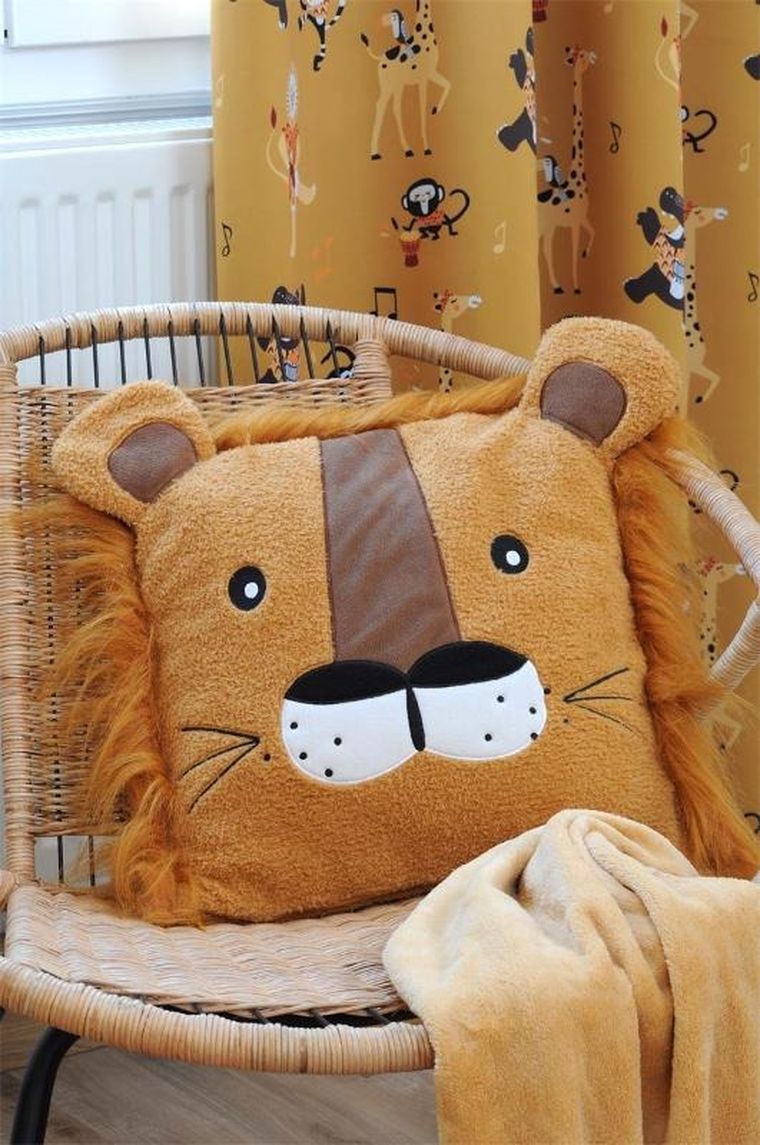 Stof, poduszka lew, Zimba, 40-40 cm