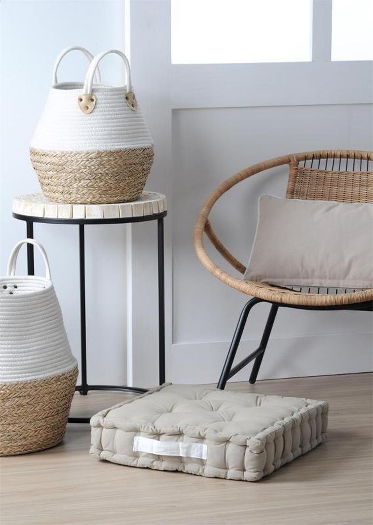 Stof, poduszka podłogowa duo, 45-45-10 cm