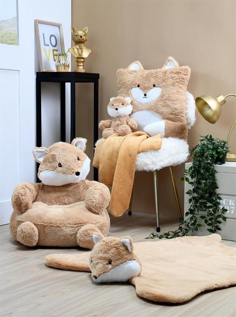 Stof, puf dla dzieci, Theo, 45 cm