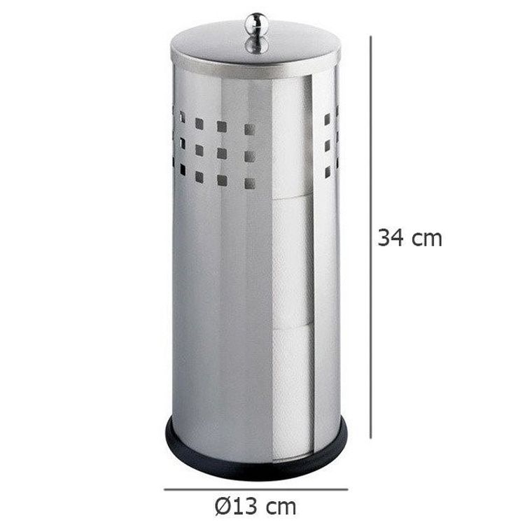 Stojak na papier toaletowy, Ancona matt, stal nierdzewna