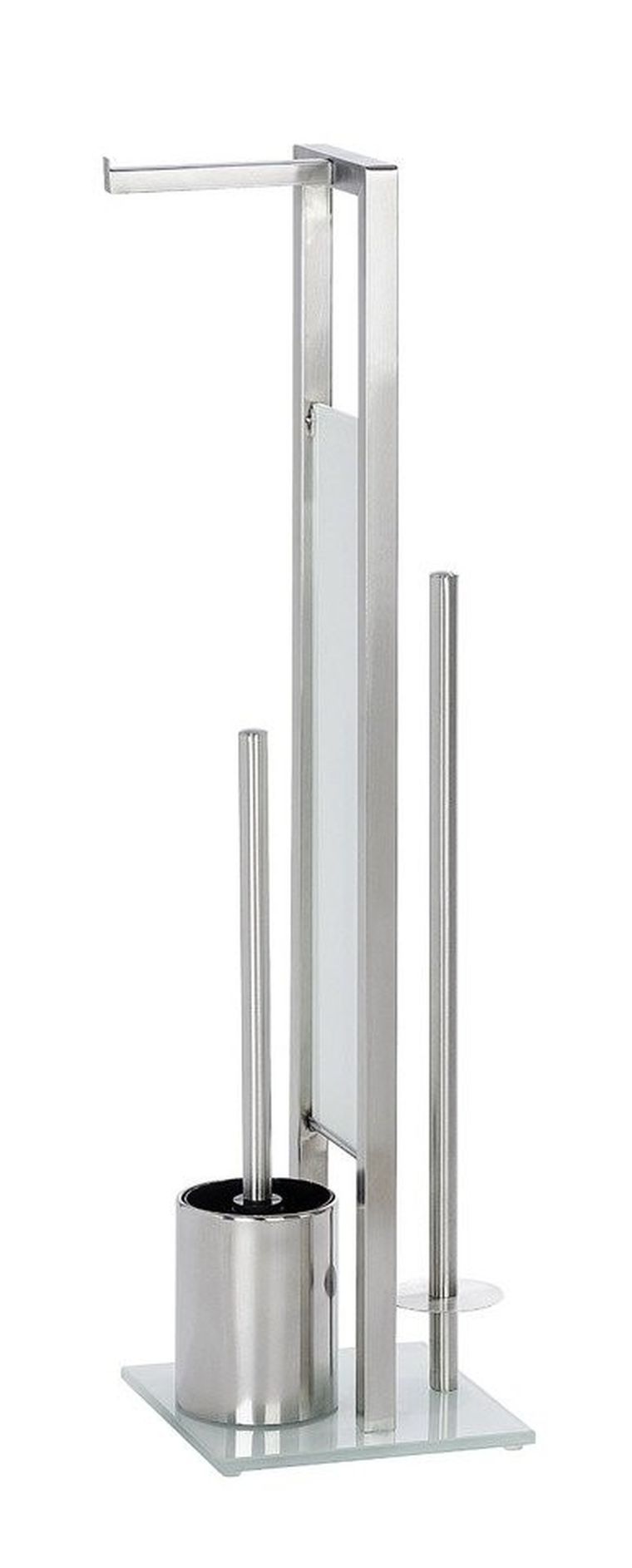 Stojak na papier toaletowy i szczotkę do WC, Rivalta 3w1