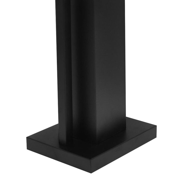 Stojak WC, szczotka do toalety uchwyt na papier, czarny