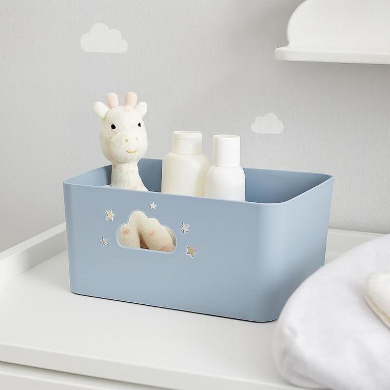 Storage Solutions, Nebula, koszyk do przechowywania z uchwytami, 11 cm
