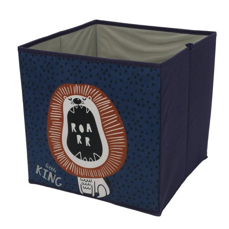 Storage Solutions, pudełko tekstylne do pokoju dziecięcego, 30-30-30 cm