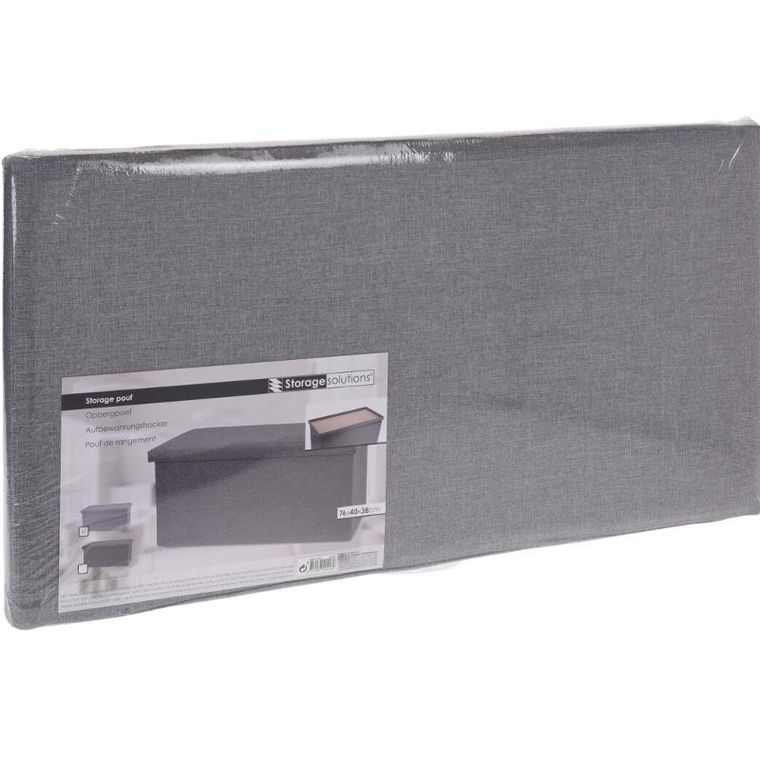 Storage Solutions, siedzisko ze schowkiem, 76-40-38 cm