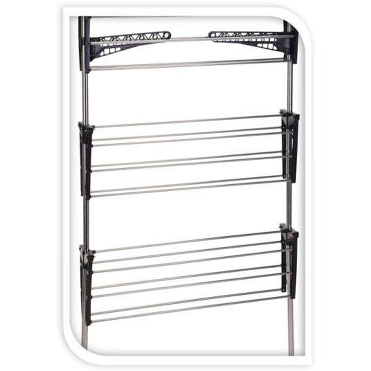 Storagesolutions, suszarka na ubrania, 3-poziomowa, 80-57-165 cm