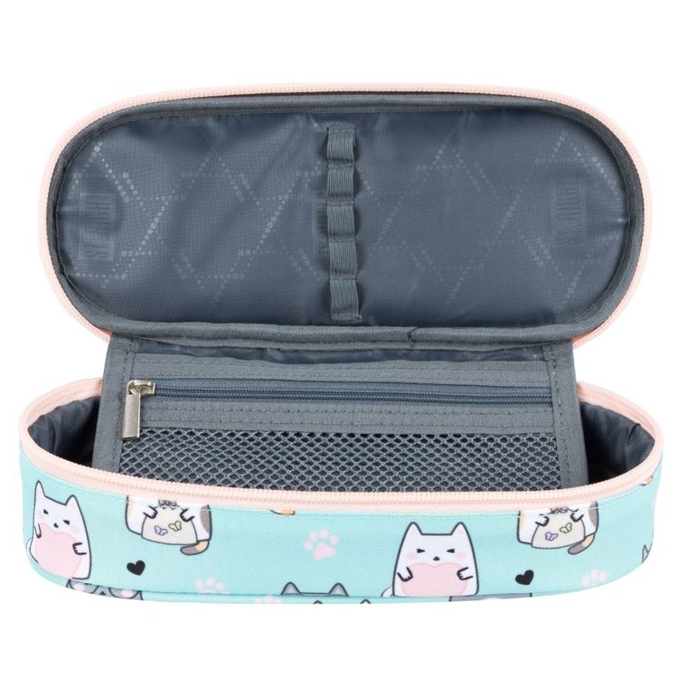 St.Right, piórnik owalny, Kawaii Cat