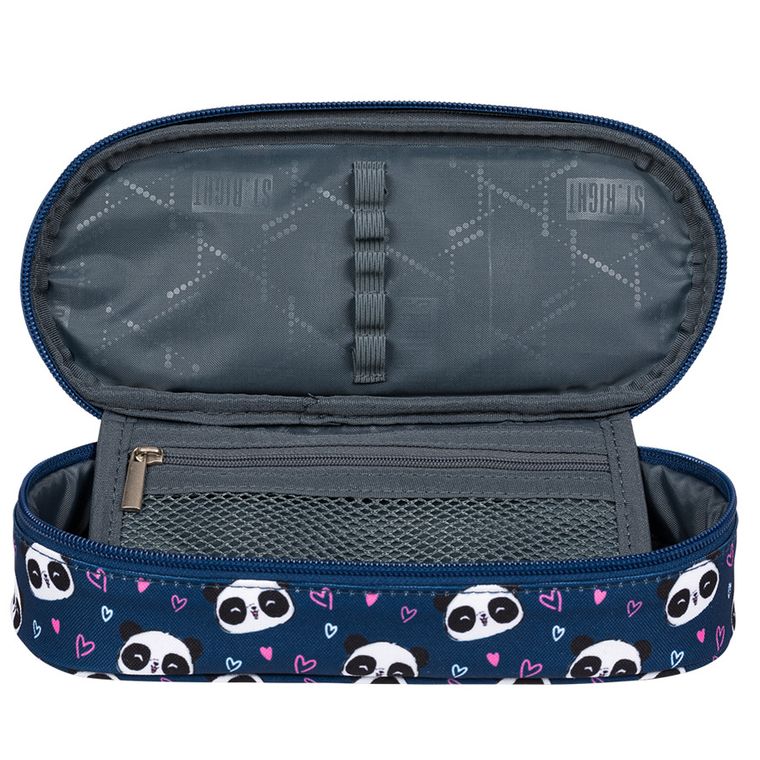 St.Right, piórnik, owalny, Love Panda