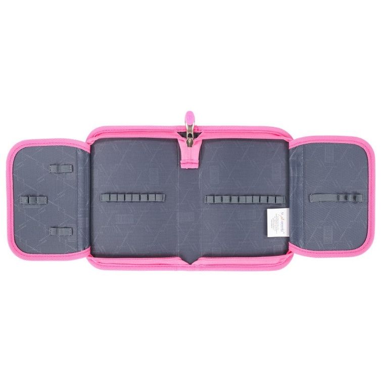 St.Right, piórnik rozkładany, pojedynczy, Black Glitter