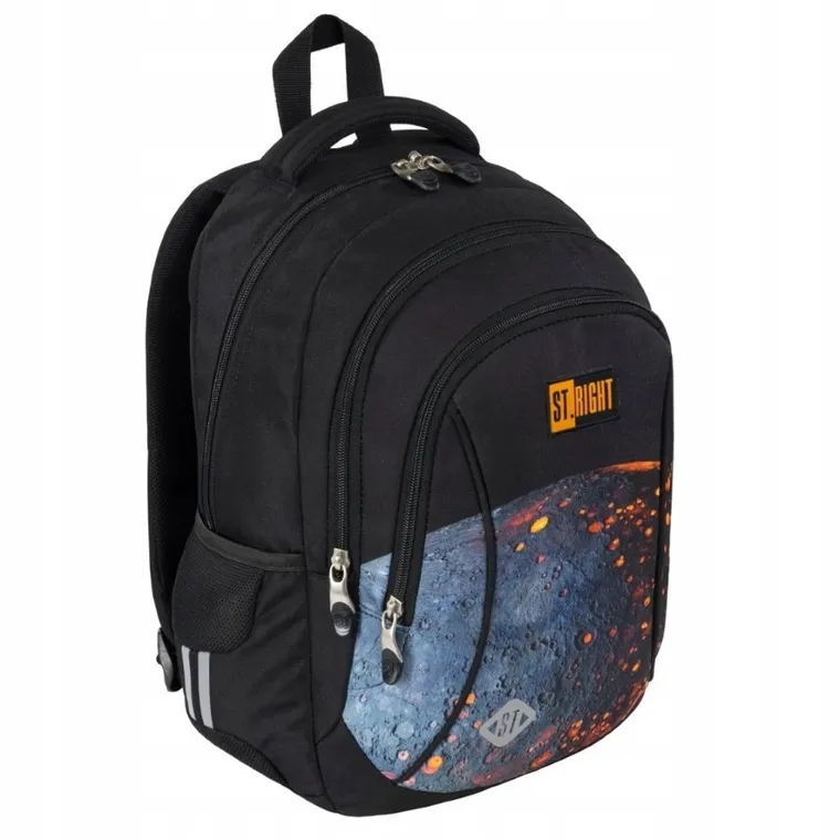 St.Right, plecak szkolny, 3-komorowy, Volcanic Moon