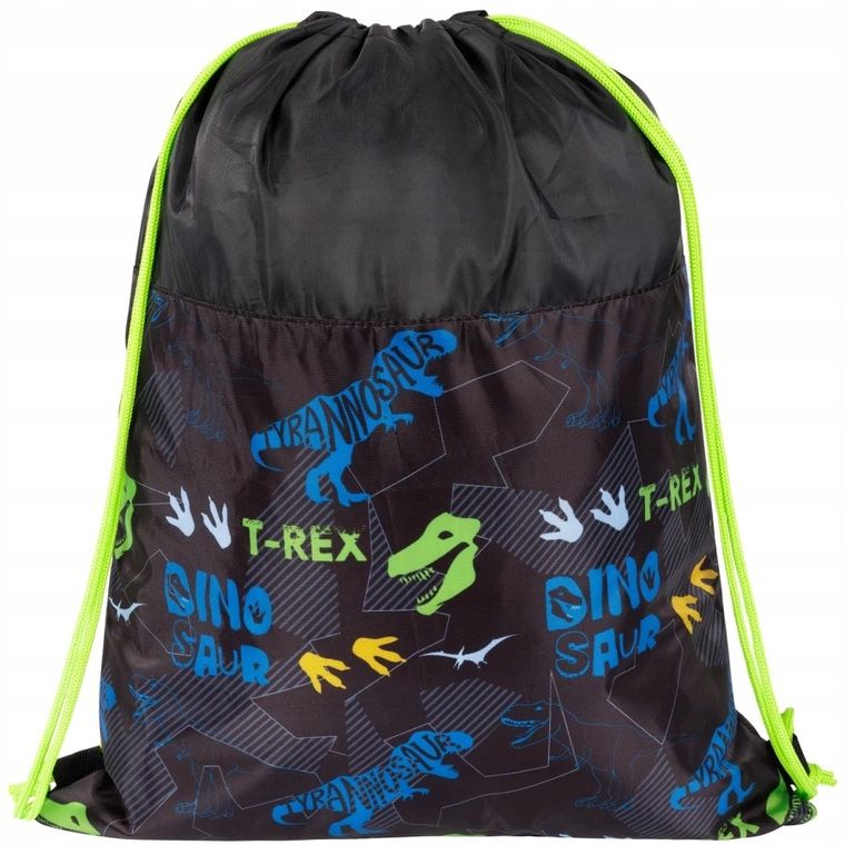 St.Right, worek sportowy, Dinozaur