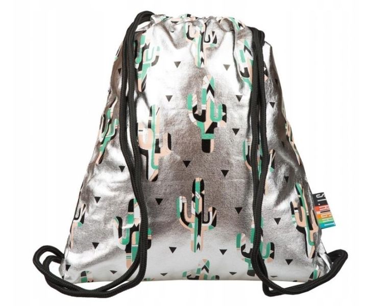 St.Right, worek sportowy, Silver Cactus