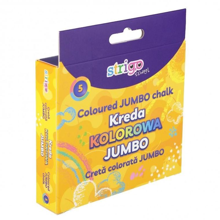 Strigo, Jumbo, kreda chodnikowa, 5 kolorów