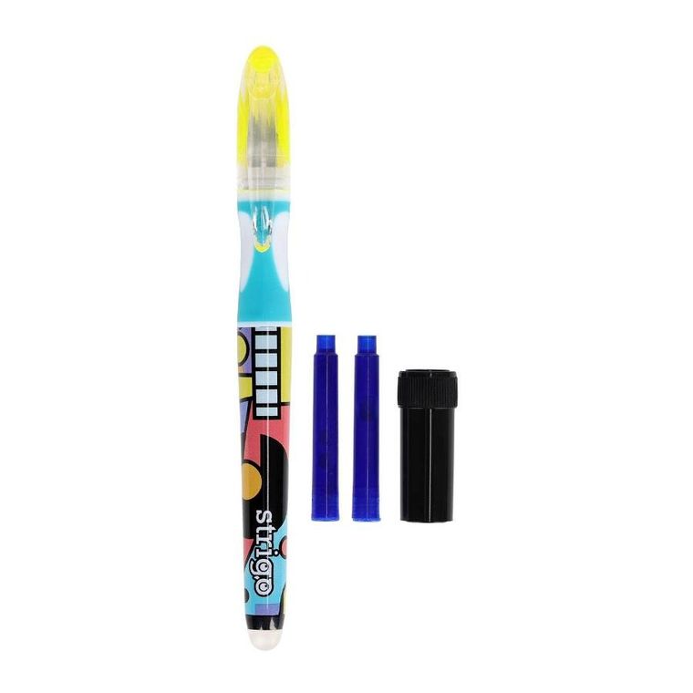 Strigo, pióro wymazywalne ze stalówką, Pop Art, 1 szt.