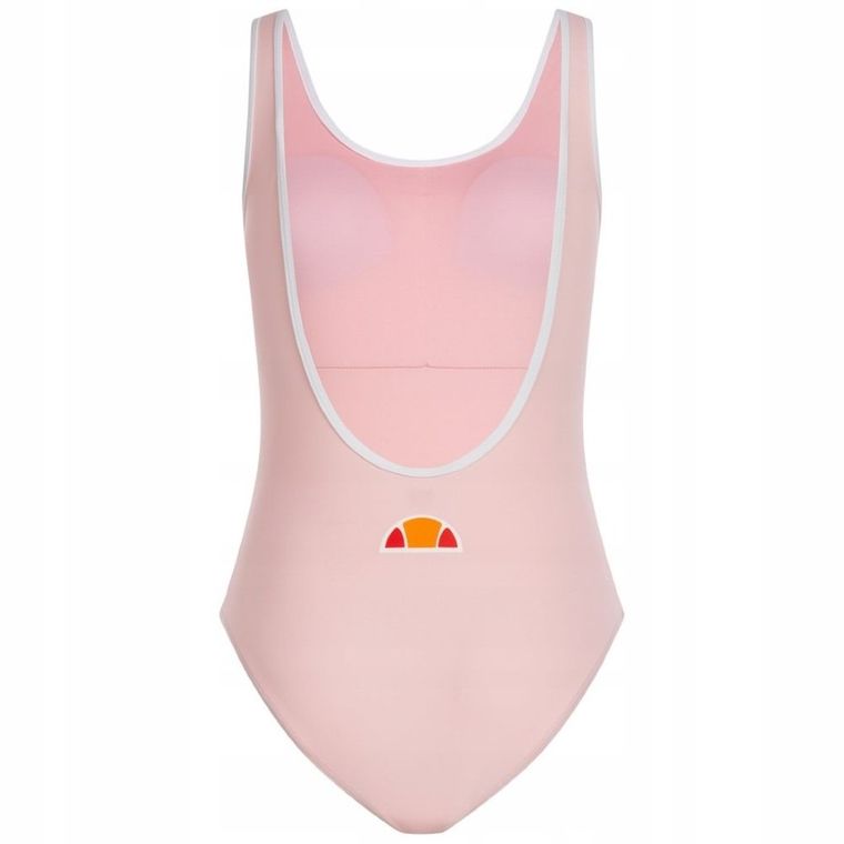 Strój kąpielowy damski jednoczęściowy, różowy, Ellesse