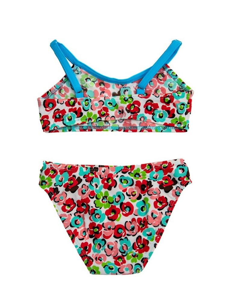 Strój kąpielowy dziewczęcy dwuczęściowy, biały, Mariss